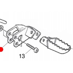 Supporto Pedana MONTESA COTA 4rt (Sinistra)